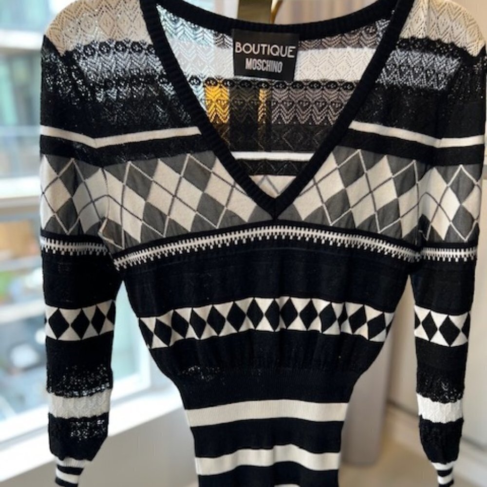 Moschino Sweater Dress - Picture 4 of 11